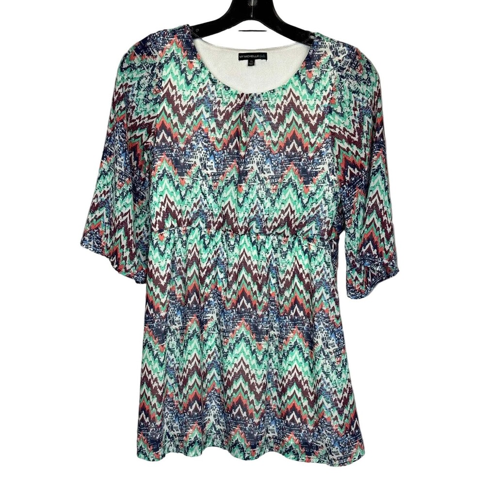 My Michelle 3/4 Sleeve Dress Girl's Size 14